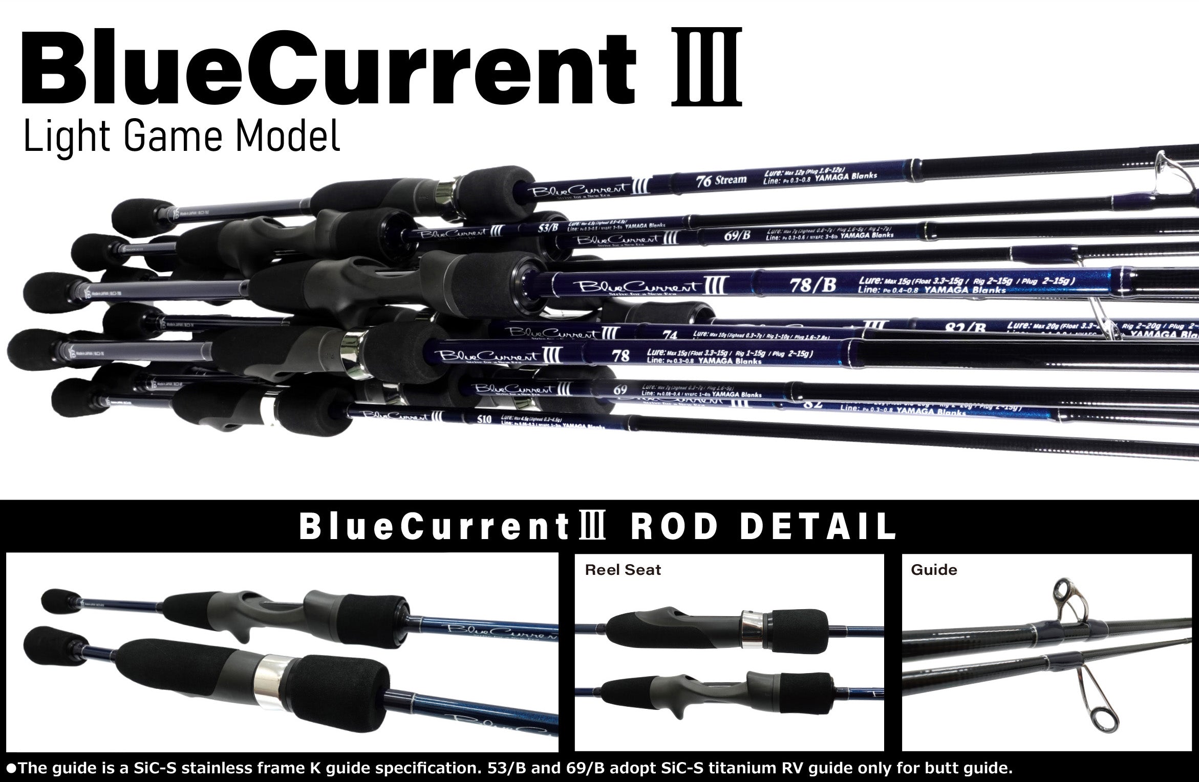 YAMAGA BLANKS BLUE CURRENT III 74