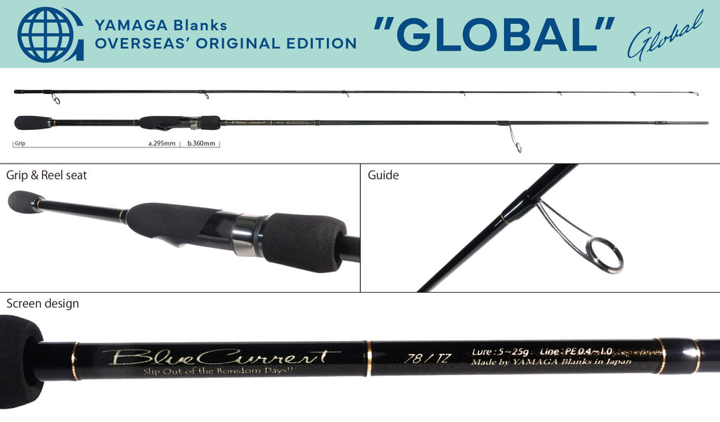 YAMAGA BLANKS BLUECURRENT 78TZ GLOBAL